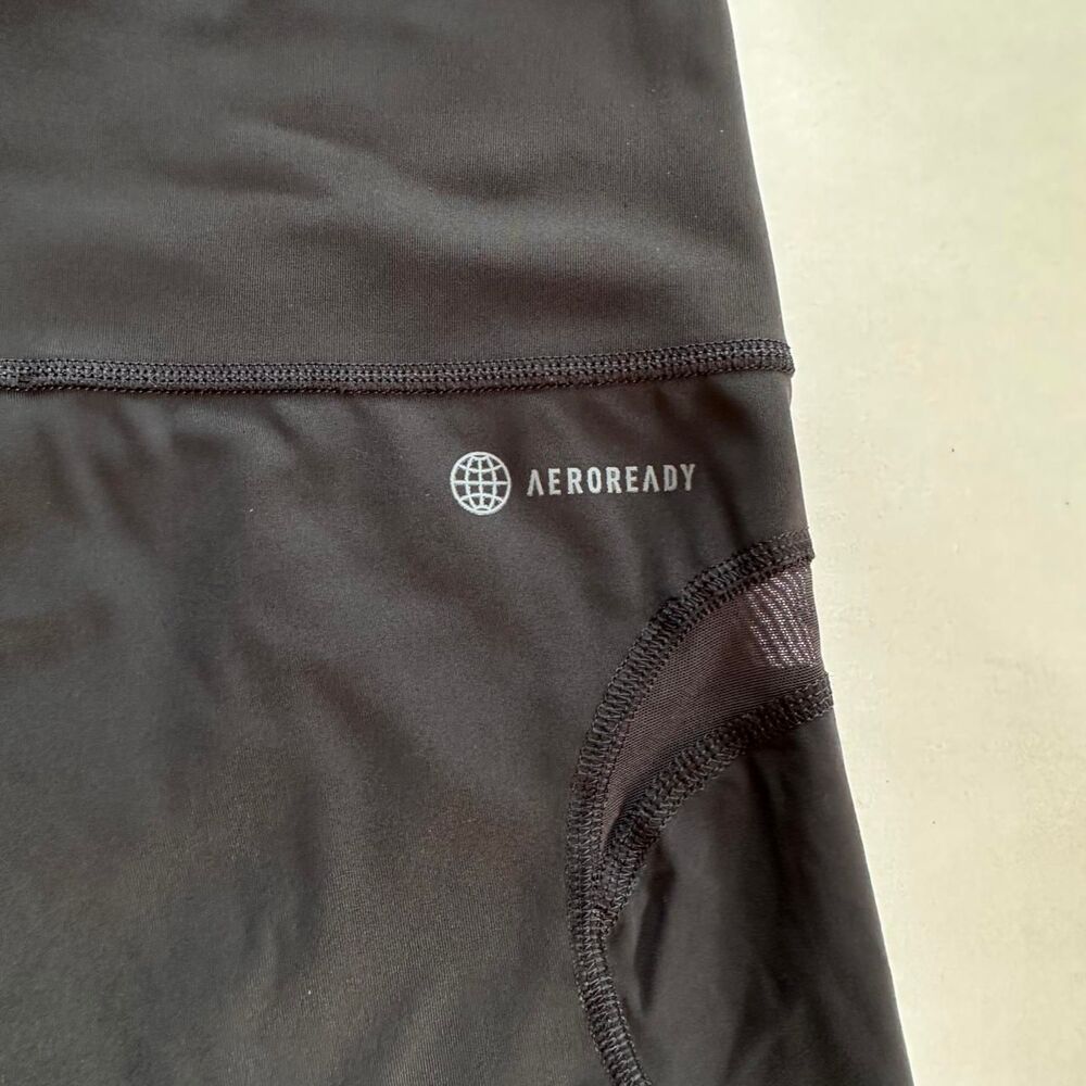 Adidas Women's Black Shorts Size: L - Picture 5 of 5